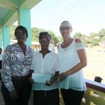 palm island donates to the Stephanie Browne Primary